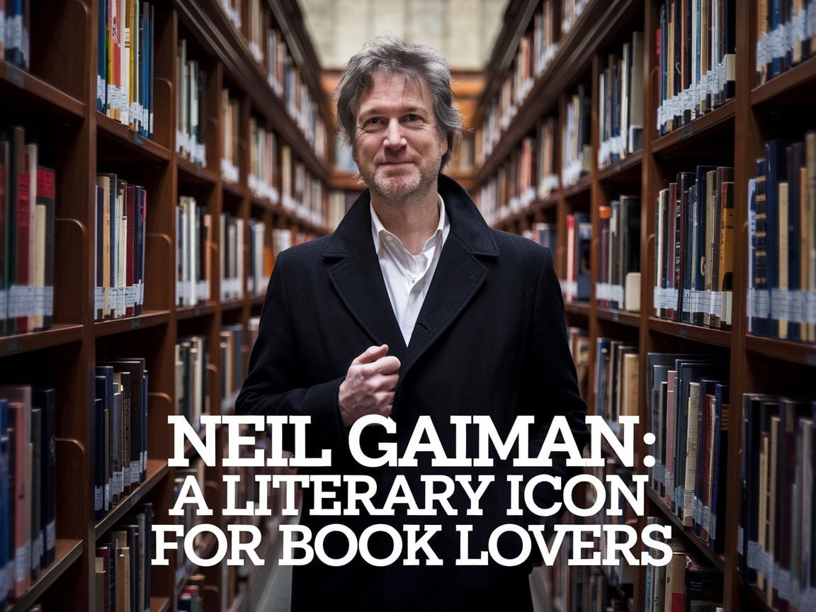 Neil Gaiman: A Literary Icon for Book Lovers