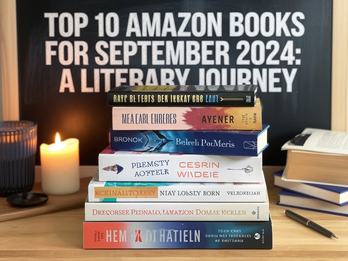 Top 10 Amazon Books for September 2024: A Literary Journey