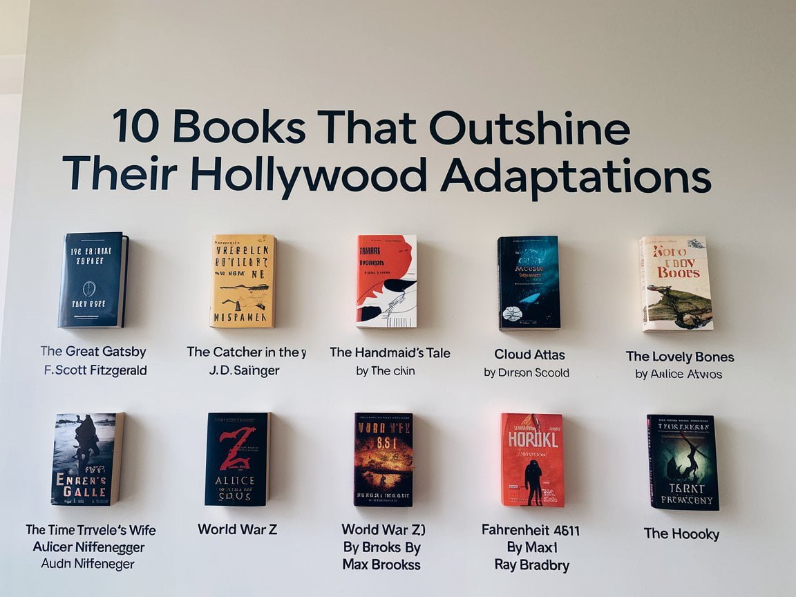 10 Books That Outshine Their Hollywood Adaptations